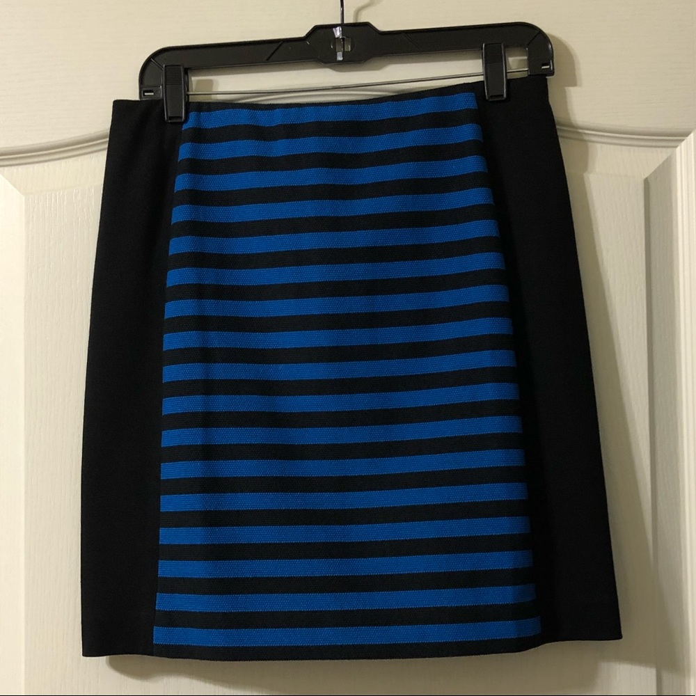 Ann Taylor striped mini skirt